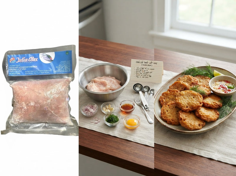 Notopterus Fischfleisch 500g (Chả cá that lát)