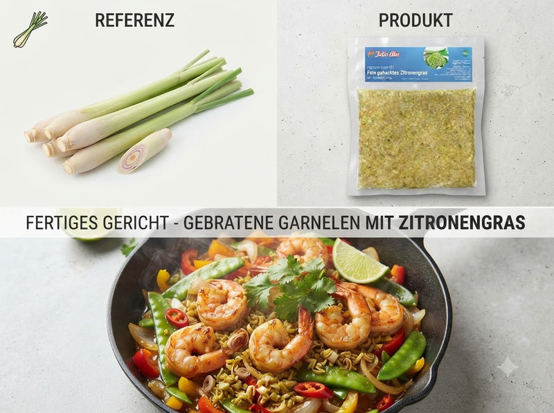 Gehackte Zitronengras 250g (Sả)