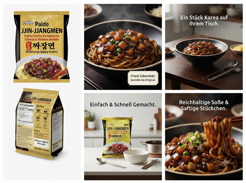 Inst.Nudeln Soybean Sauce JJajangmen 120g (Mì hàn)