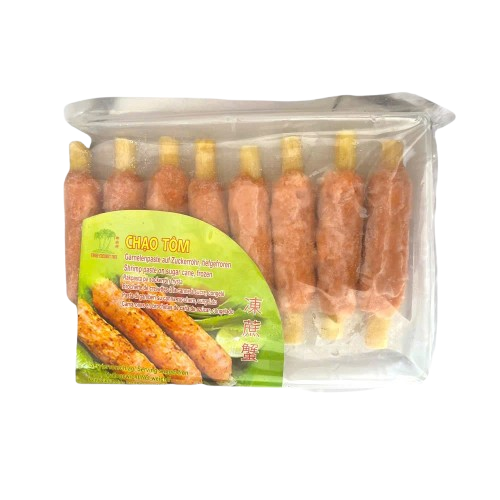 Garnelenpaste auf Zuckerrohr 500g (Chạo Tôm)