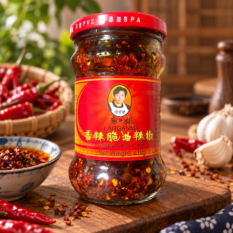 Crispy Chilli in Oil Laoganma 210g