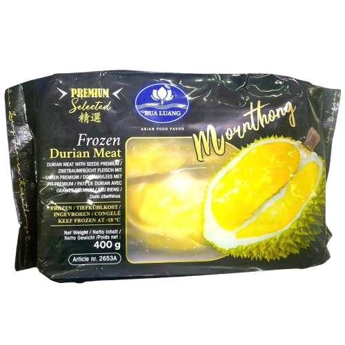 Durian-Fleisch mit Samen (Sầu Riêng ko hạt)