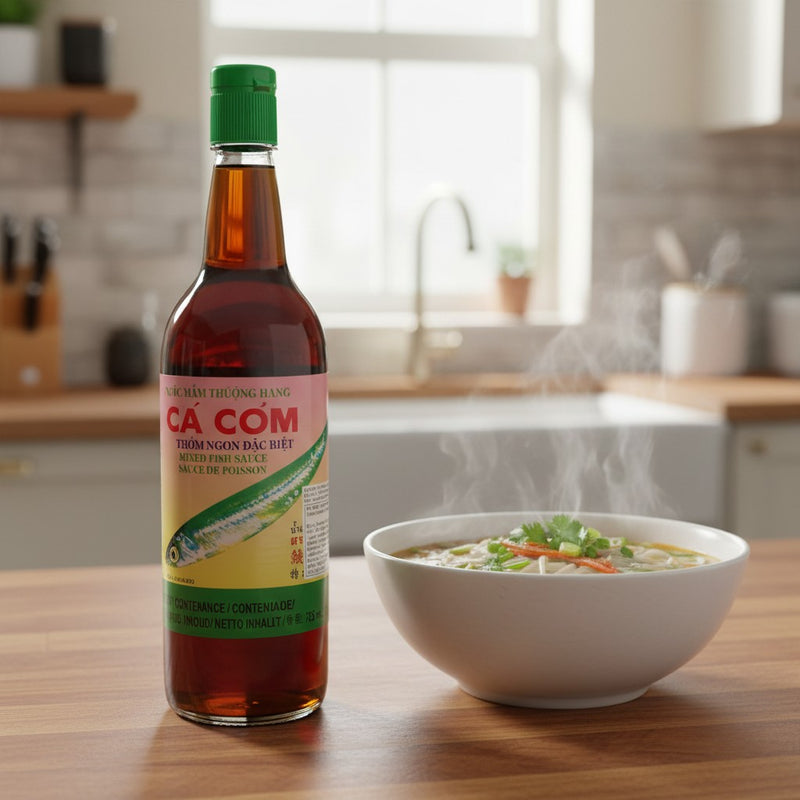 Fischsauce ,,Ca Com" (mắm cá cơm)