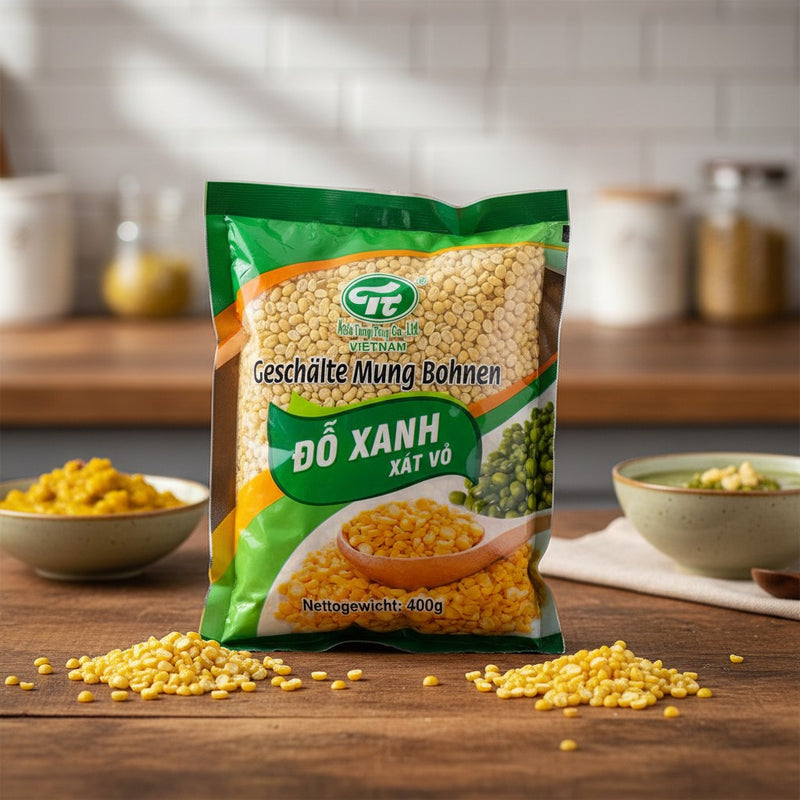 Geschälte MungBohnen 400g