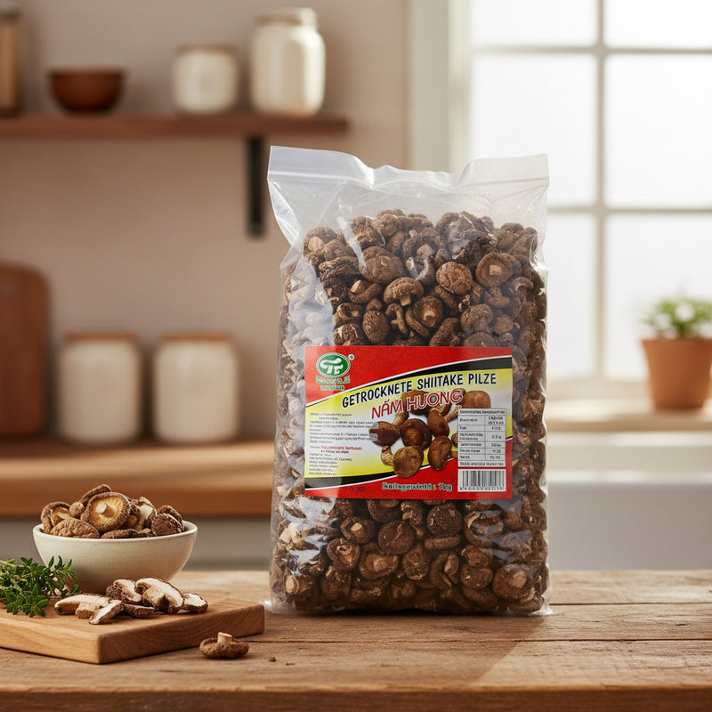 Getrocknete Shiitake Pilze 1kg