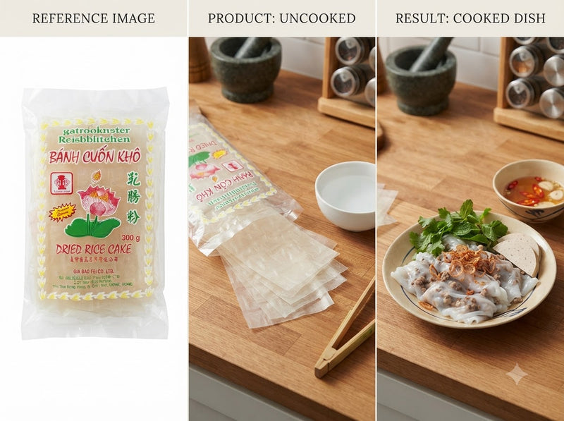 Großer Reisflocken Gia Bao 300g (Banh Cuốn Khô)