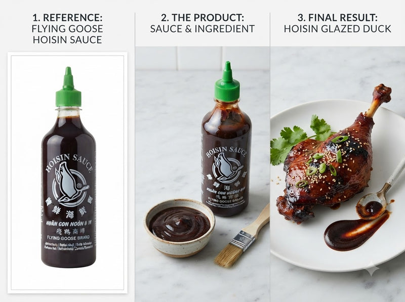 Hoisin Sauce Flying Goose 200ml (Sốt Hồi sin)