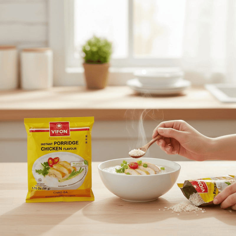 Inst Rice Porridge Chicken Flavour 50g