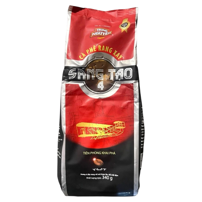 Kaffeepulver Nr.4 Trung Nguyen ,,Sang Tao 4" gemahlen 340g (Kopie) (Kopie)