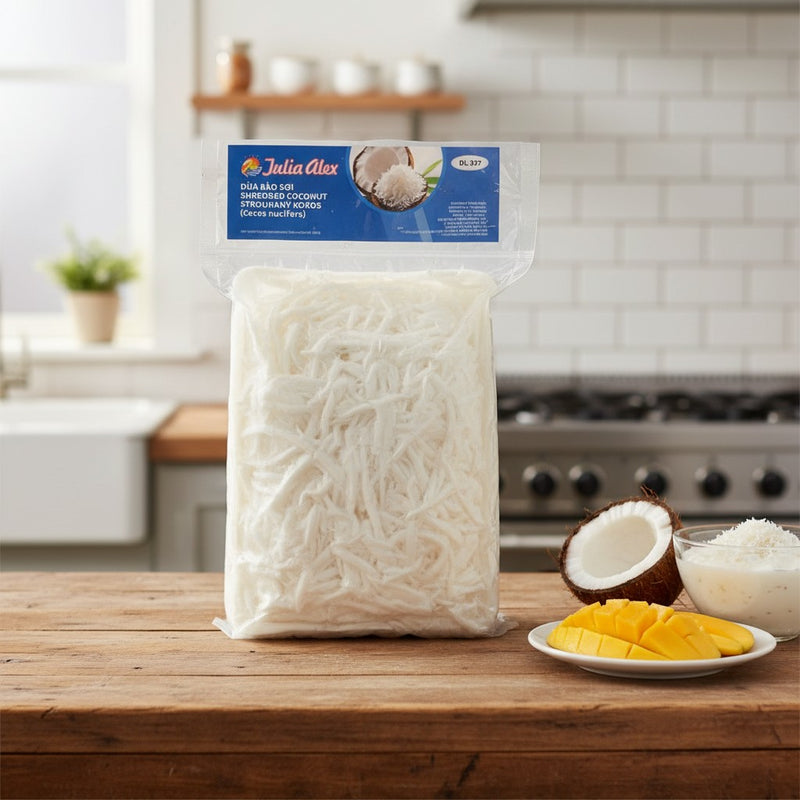 Kokosnuss Fleisch 250g (Dừa bào sợi)