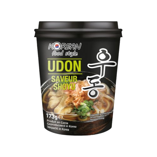 Korean Food Style Udon saveur SHOYU (mì cốc)