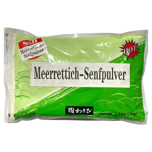 Meerrettich Senfpulver Wasabi Inaka 1kg