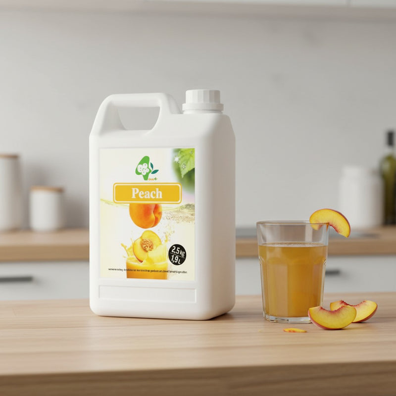 Peach Syrup Mischtea 2,5kg ( Syrup Vị đào)