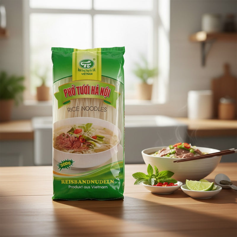 Reisbandnudeln ,,Pho Tuoi Ha Noi" 500g