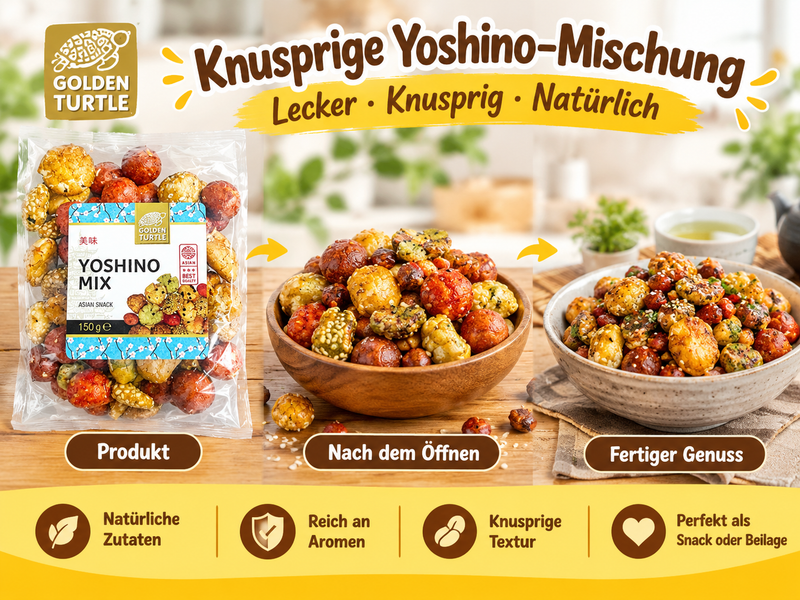 Reiscracker Yoshino Mix 150g (Bánh gạo)