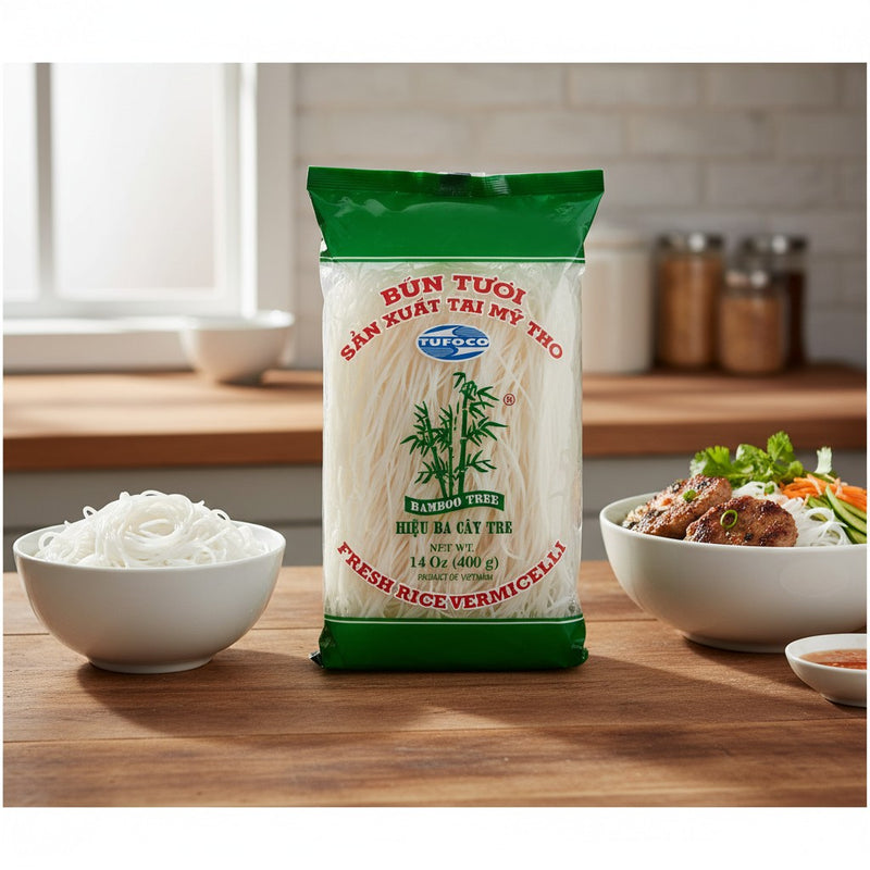 Reisnudeln bamboo tree 400g