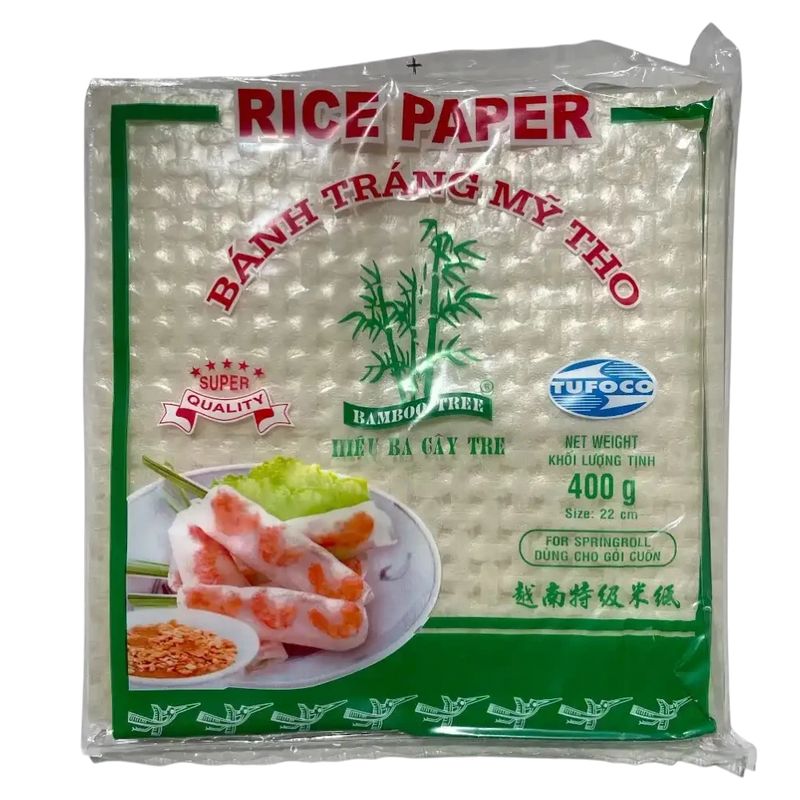 Reispapier für Sommerrollen 22cm 400g (Vuong)