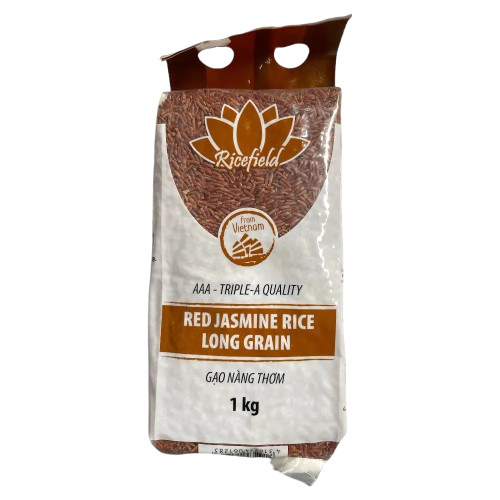 Rote Jasmine Reis Lange Korn 1kg (Gạo Lứt)