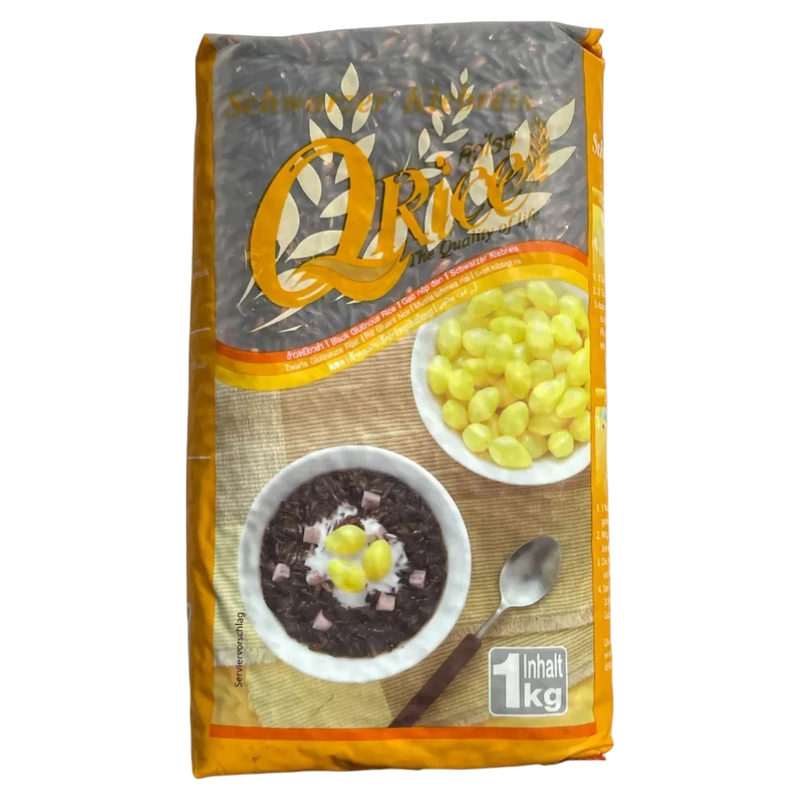 Schwarzer Klebsreis Q Reis 1kg