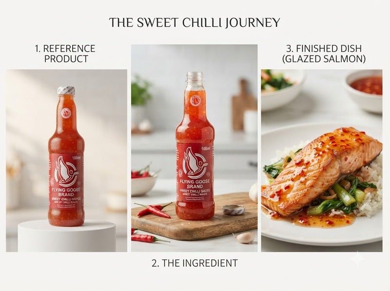Süsse Chilisauce für Huhn 800g (Chấm gà ngọt)