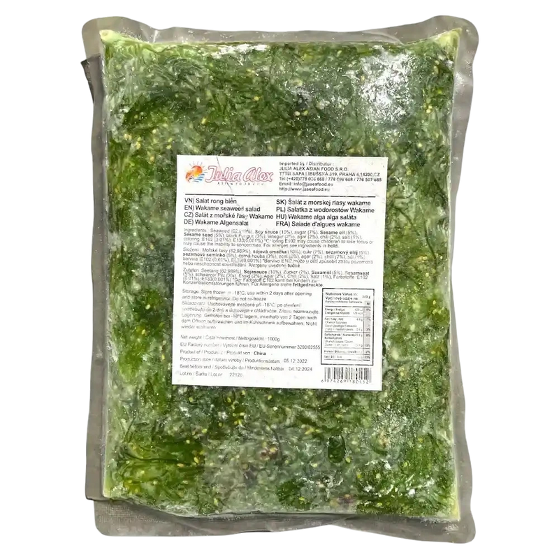 Wakame Algensalad 1kg (Salat rong biển)