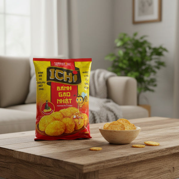Japanische Reiscracker Ichi 100g (Bánh ichi)