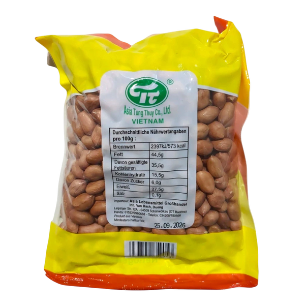 Getrocknete Erdnuss mit Haut 300g (Lac nhan hong)