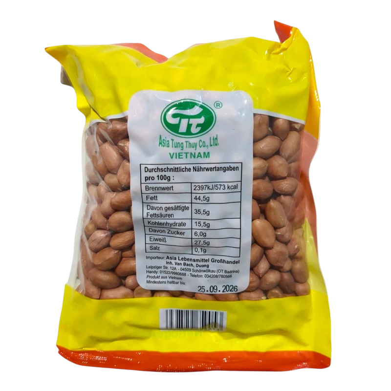 Getrocknete Erdnuss mit Haut 300g (Lac nhan hong)