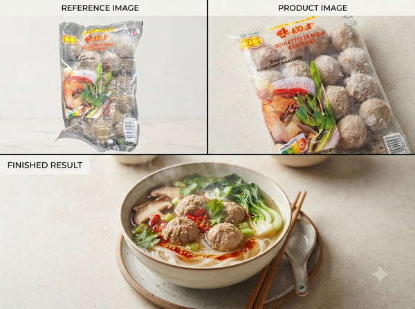 Asian Rindfleisch Bällchen 500g (Thịt bò viên)