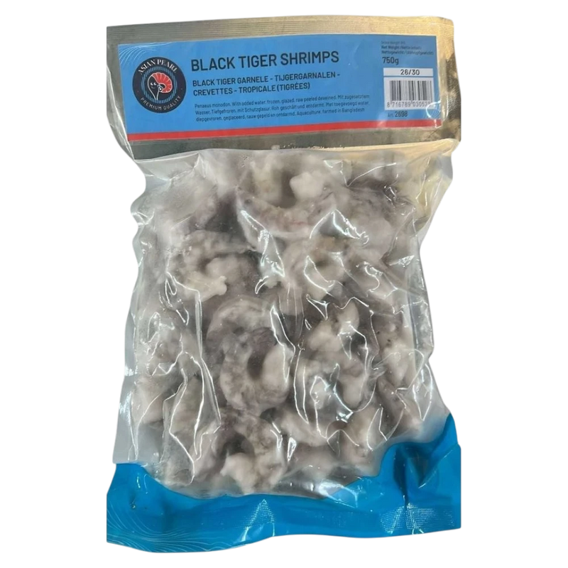 Black Tiger Garnelen ohne Kopf ohne Schale 26/30 1kg