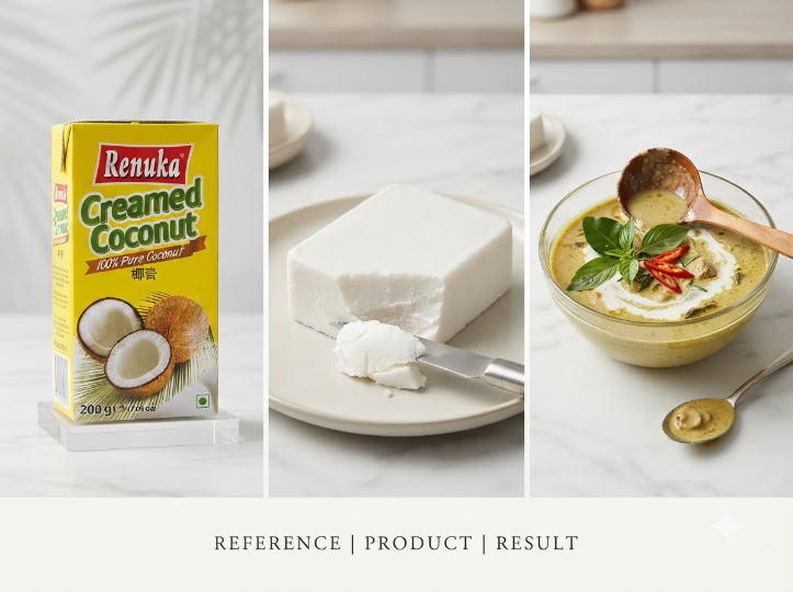Creamed Coconut Renuka 200g (Kem dừa)