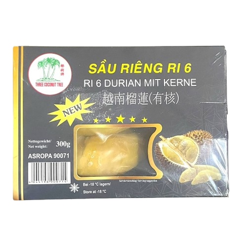 Durian-Fleisch mit Samen 300g (Sầu Riêng Hạt)