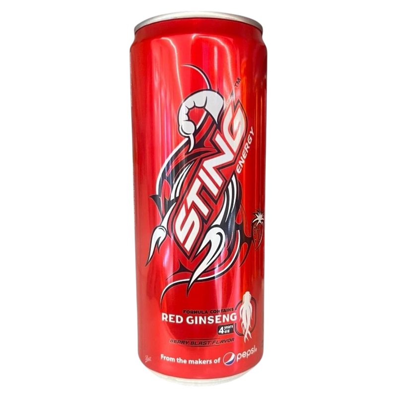 Energiegetränke Erdbeere Sting 320ml