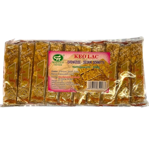 Erdnüsse Sesam Kracker 400g (ăn vặt)