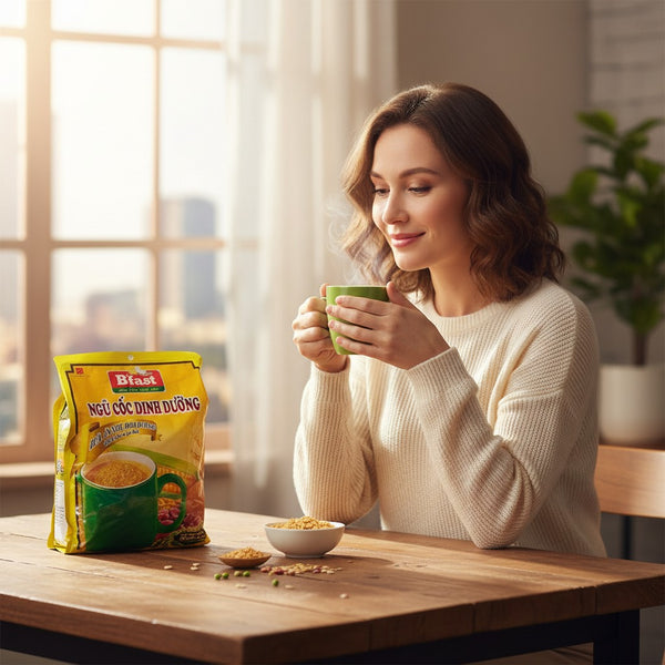 Frühstücksflocken-Getreidemilch 500g (Ngũ cốc dinh dưỡng)