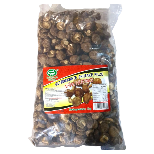 Getrocknete Shiitake Pilze 1kg
