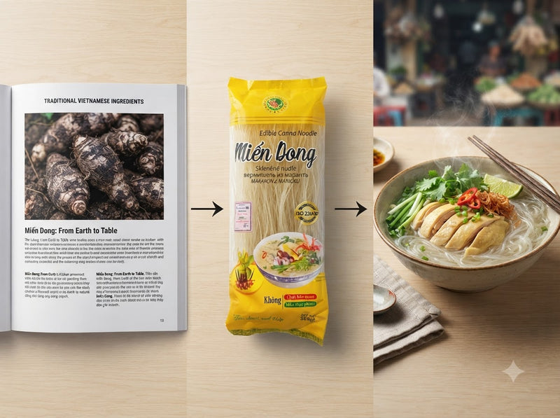 Glasnudeln 500g (Miến dong)