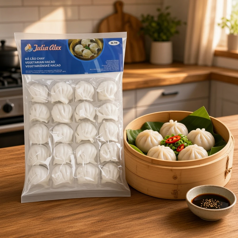 Gemüse Hakao Gyoza 500g (Há cảo chay)