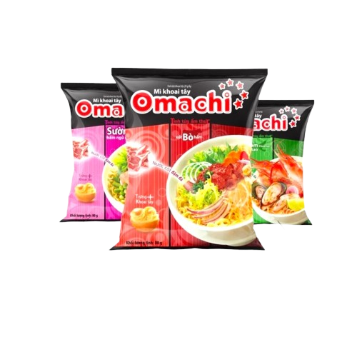 Instant Nudeln Omachi Box 30 Stk Mix-Geschmack (Omachi tông)