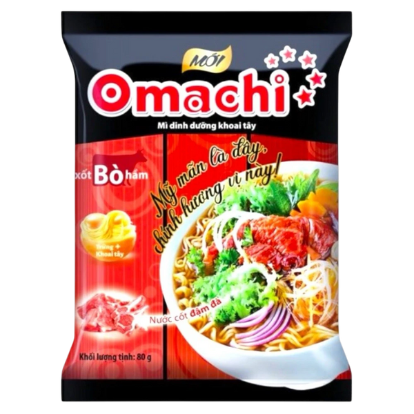 Instant Nudeln Omachi Rindereintopf 80g