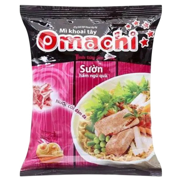 Instant Nudeln Omachi Schweinripp 80g