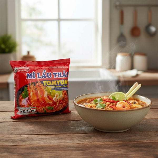 Instant Nudeln Tom Yum Garnelen Geschmack 83g
