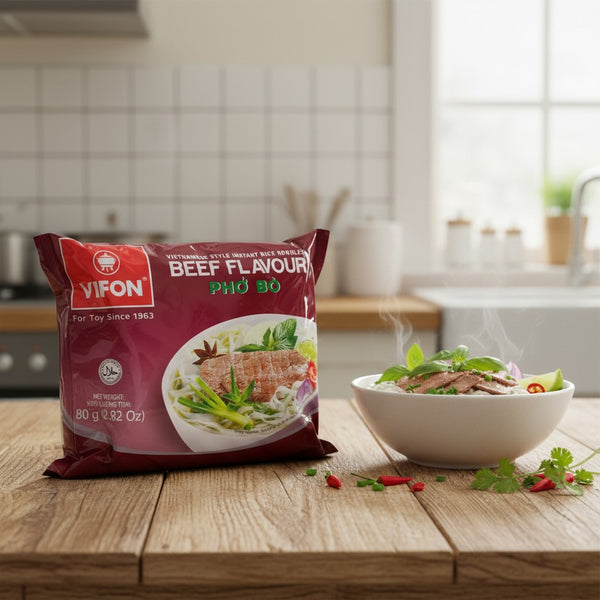 Instant Reisbandnudeln Vifon Rindgeschmack 60g