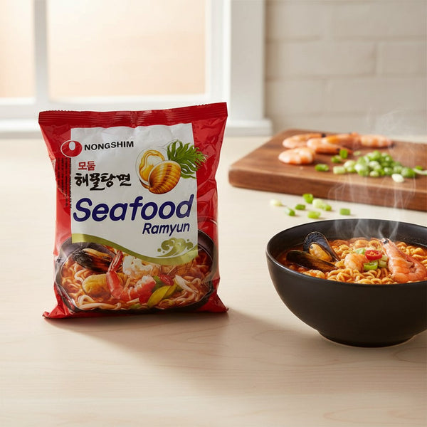 Instantnudeln Nongshim Ramyun Seafood 120g