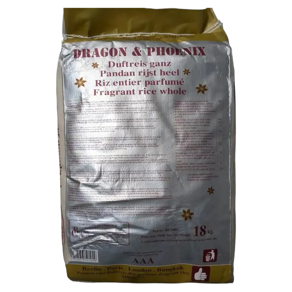 Jasmine Rice Premium Dragon & Phoenix 18kg