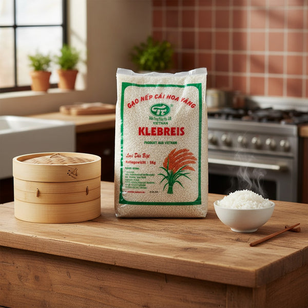 Klebreis Nep Cai Hoa Vang 1kg (Nếp cái hoa vàng)
