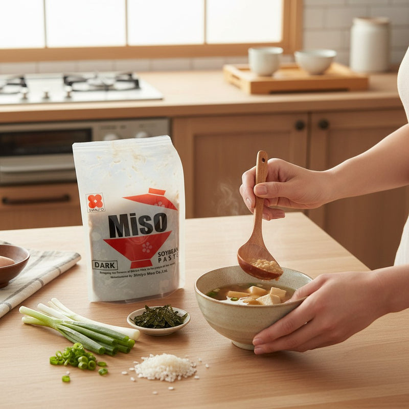 Miso Suppenpaste (dunkel) 500g (Miso đen)