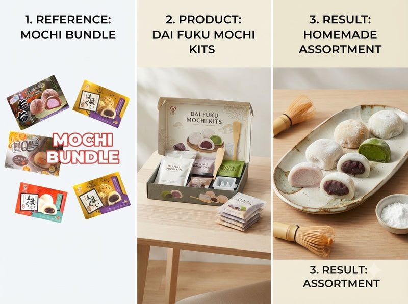 Mochi Bundle 5 Sorten (Mochi 5 loại)