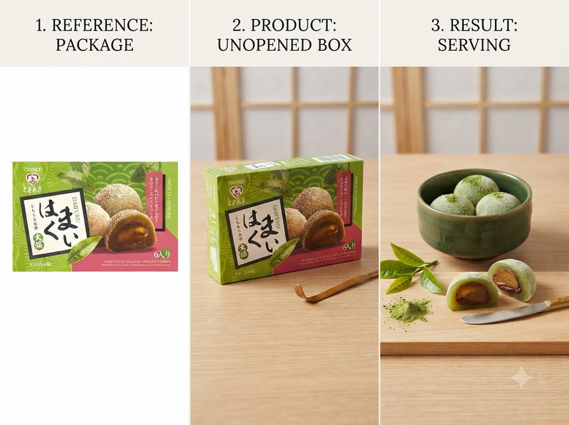 Mochi Reiskuchen Grüne Tee 210g (Mochi)