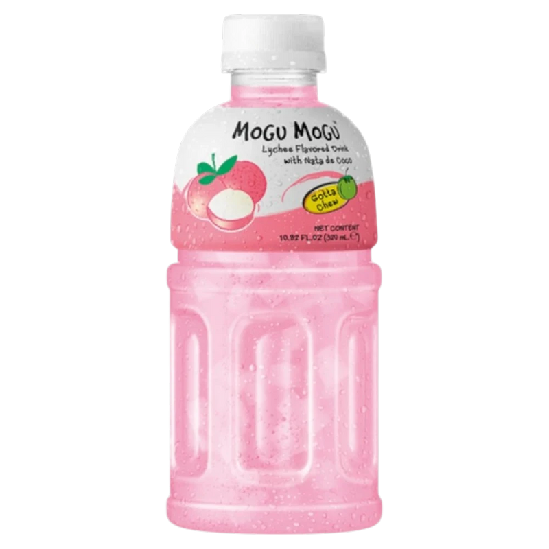 Mogu Mogu Litschigetränk mit Nata de Coco 320 ml